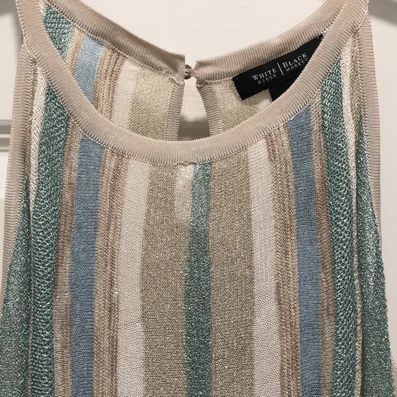 NWT WHBM Sheer Shimmer Tank - Picture 3 of 7